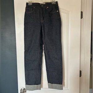 Everlane high rise straight jean